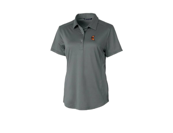 Ladies Cutter & Buck Grey Show Kit Polo