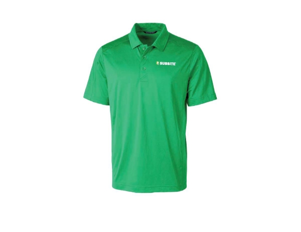Men's Cutter & Buck Green Show Kit Polo