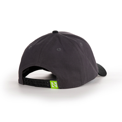 Charcoal/Black Subsite Hat Front Image on white background
