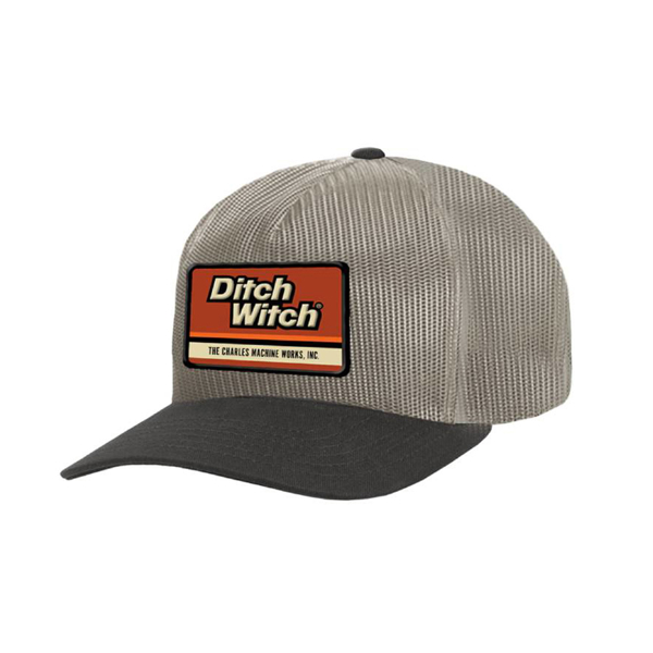 Charles Machine Works Hat Front Image on white background