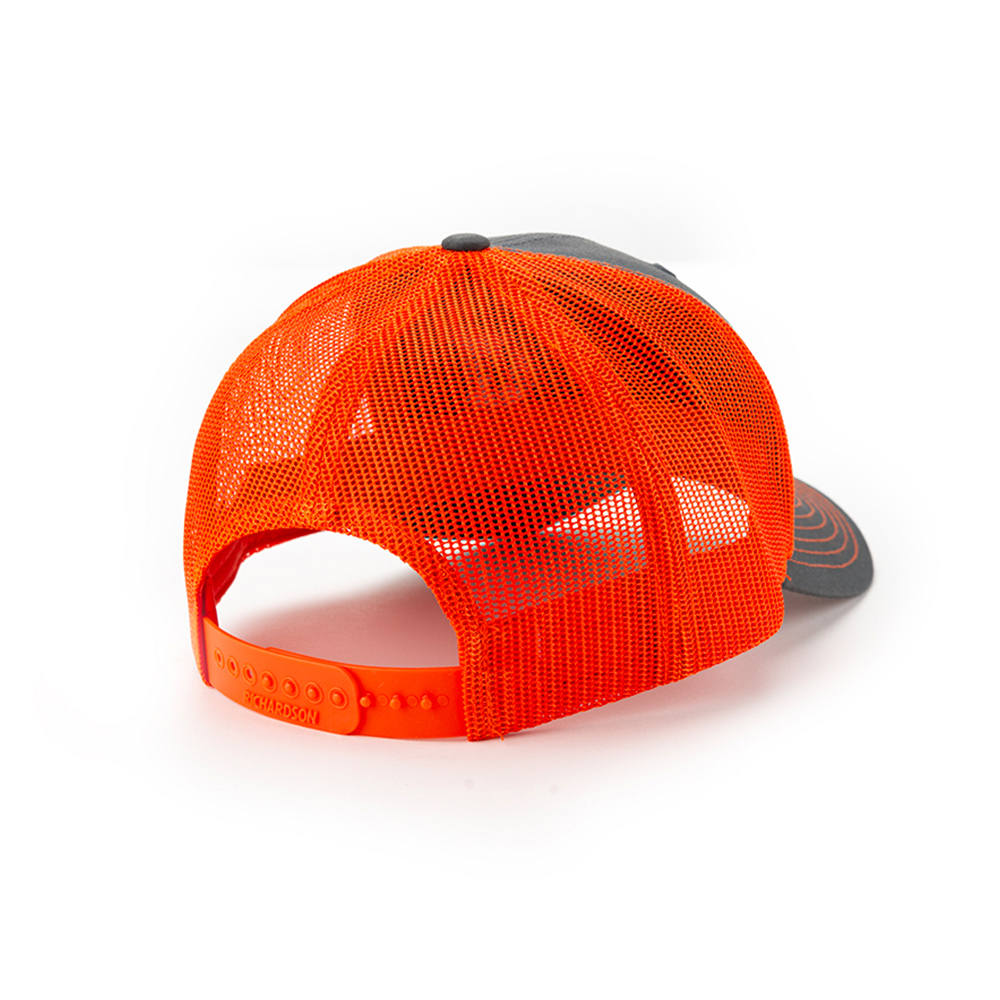 Ditch Witch Charcoal/Orange Richardson Hat Underground Outfitters