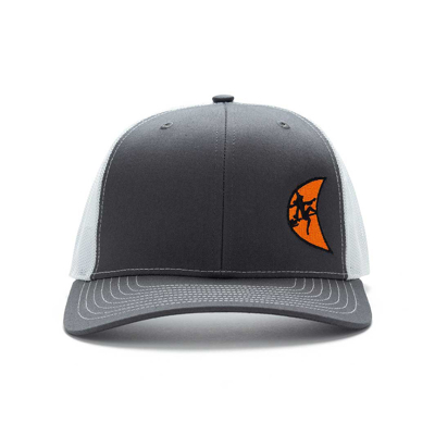 Ditch Witch Charcoal/White Richardson Hat Front Image on white background