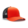 Ditch Witch Orange/Black Richardson Hat Right Side Image on white background