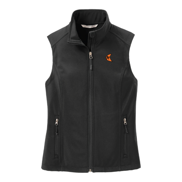 Ditch Witch 2024 Ladies Show Kit Port Authority Core Soft Shell Vest Product Image on white background