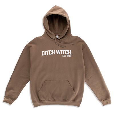 EST 1949 Ditch Witch Hoodie Product Image on white background
