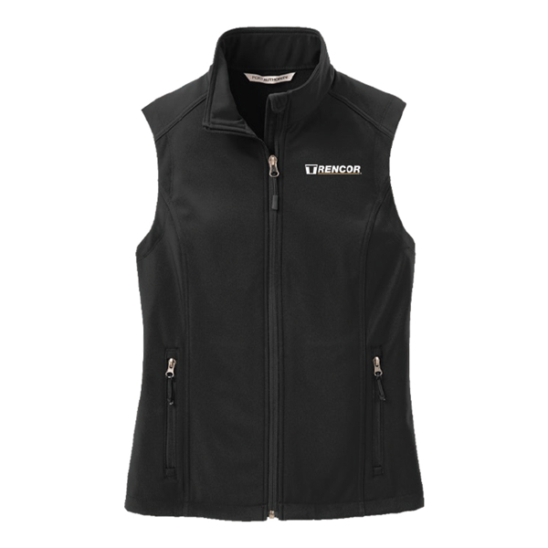 Trencor 2024 Ladies Show Kit Port Authority Core Soft Shell Vest Product Image on white background