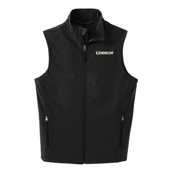 Trencor 2024 Show Kit Port Authority Core Soft Shell Vest Product Image on white background