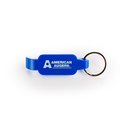 American Augers Bottle Opener Product Image on white background