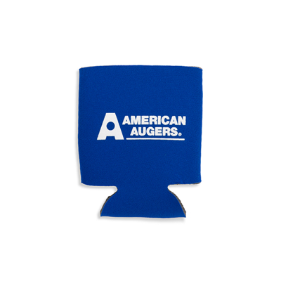 American Augers Koozie Product Image on white background