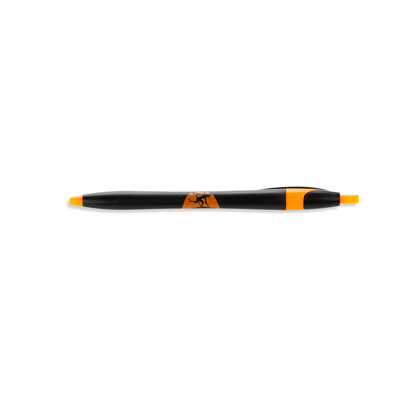 Orange Pen Product Image on white background
