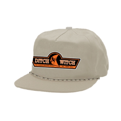 Retro DW Charles Machine Hat Front Image on white background