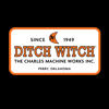 Ditch Witch Logo Image embroidered on the back of the work shirt