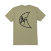 Image of an olive tee with black Ditch Witch logo on back