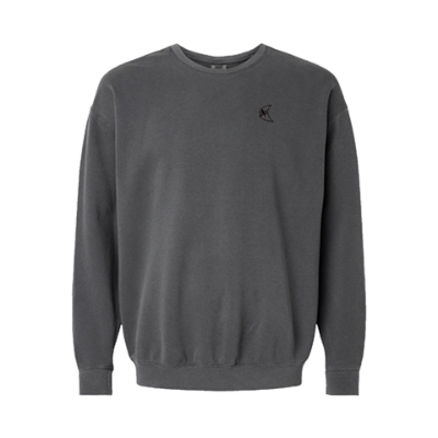 Ditch Witch Grey Crewneck Front Product Image with Ditch Witch logo on the left chest