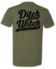 Ditch Fall Military Green Tee Back