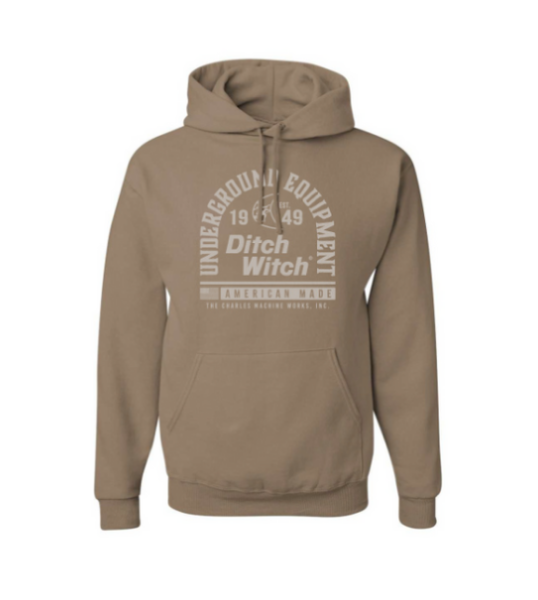 american made ditch witch hoodie