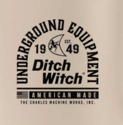 Tan ditch witch tumbler