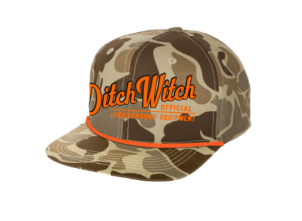Picture of Ditch Witch Duck Camo Flat Bill Hat