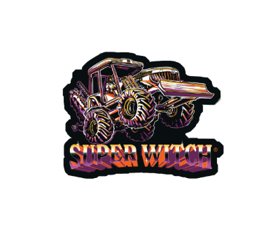 super witch sticker
