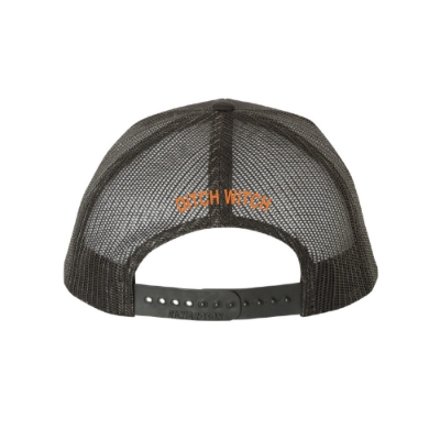 Super Witch Cap front view with embroidered logo and slogan