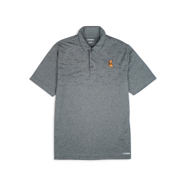 Ditch Witch OGIO Gravitate Polo in Dark Heather Grey with embroidered logo