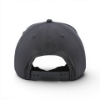 Back view of a charcoal Ditch Witch hat with a structured crown and adjustable snapback closure.