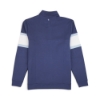 Back view of the Ditch Witch® Swannies colorblock quarter-zip
