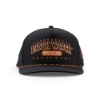 Black Ditch Witch Performance Hat with orange and white embroidered “Underground Ditch Witch USA Made Equipment” lettering and an orange-and-black rope detail across the brim.