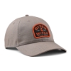 Ditch Witch Ripstop Hat shown from the front left with a curved bill, gray ripstop fabric, and embroidered Ditch Witch patch.