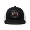 Black and white Ditch Witch American Made Hat with a shield-style patch featuring “Quality Ditch Witch,” “Since 1949,” and “American Made” text.