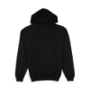 Back of black American Augers® hoodie with clean design and American Augers logo printed on the left sleeve